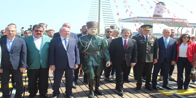 Samsun’dan Ankara’ya kadar sürecek Kurtuluş Yolu Bisiklet Turu başladı