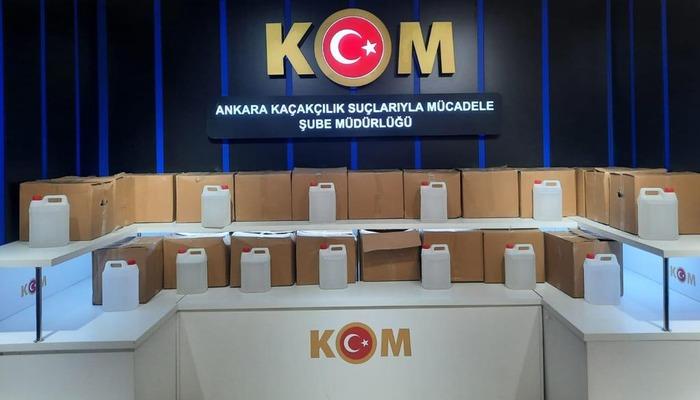 Ankara’da kaçakçılık operasyonunda 2 şüpheli yakalandı