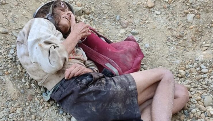 Fransız kadın, avcılar tarafından bu halde buldu