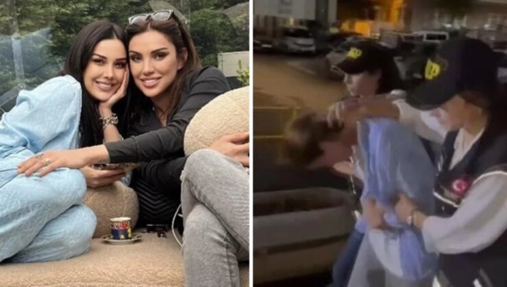 Gözaltına alınan Dilan Polat’ın kardeşi Sıla Doğu emniyete böyle götürüldü