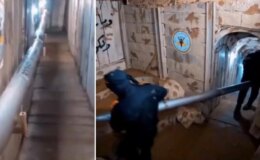 İsrail’e gözdağı! Hamas yeraltı tünellerinde sakladığı füzelerin görüntülerini yayınladı