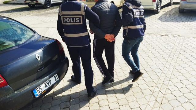 8 yıl kesinleşmiş hapis cezası ile aranan hükümlü yakalandı