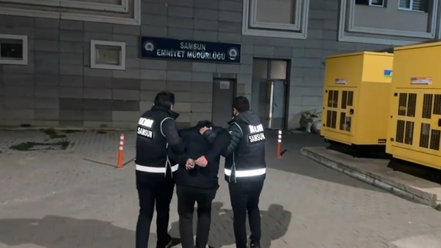Samsun’da 18 yıl kesinleşmiş hapis cezası bulunan firari yakalandı