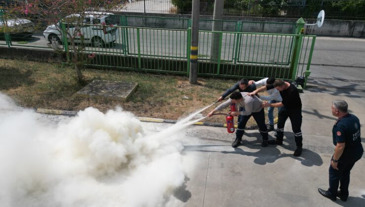 SAMSUN İTFAİYESİ’NDEN NEFES KESEN TATBİKAT